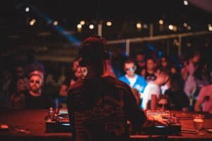 music, dj, holiday party